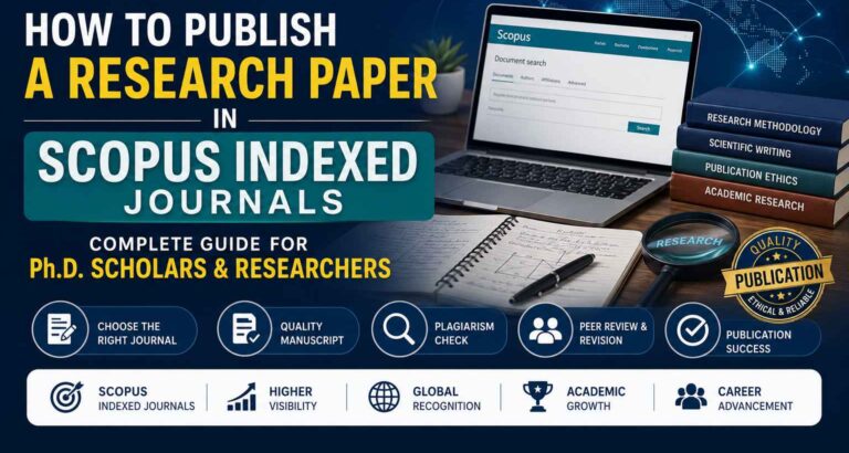 How to Publish a Research Paper in Scopus Indexed Journals – Complete Guide for Ph.D. Scholars